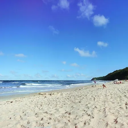 Ferienhaus Finnhaus Nr 52 Haus - Strandnah, Terrasse, Garten